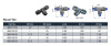 TRANSAIR EQUAL TEE 25MM