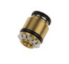 BRASS CARTRIDGE INSERT D8