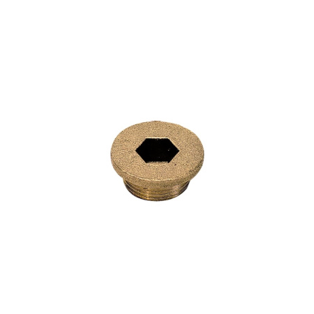BL'G PLUG M45 ALLEN S'KT BRASS
