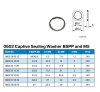 PLASTIC WASHER 1/4" BSP