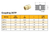 EQUAL CONNECTOR FEMALE 1/2"NPT