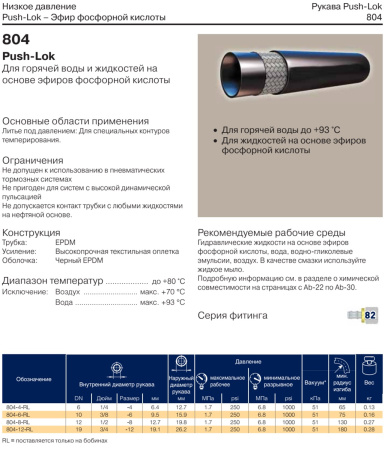 Рукав среднего давления SAE 100R4 DN38