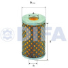 Фильтрующий Элемент Очистки Масла Difa 5304