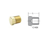 HEX HEAD PLUG MALE 1/4