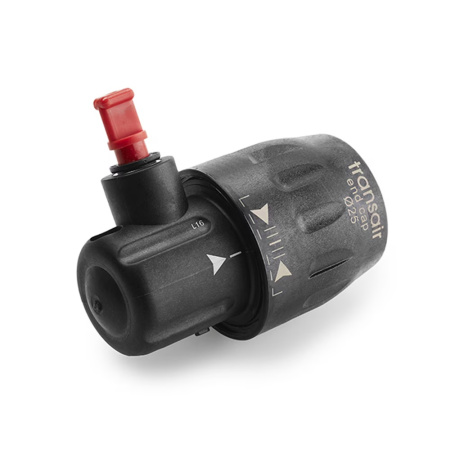 TRANSAIR VENTED END-CAP 25MM