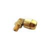 MALE STUD ELBOW 4MM X M6