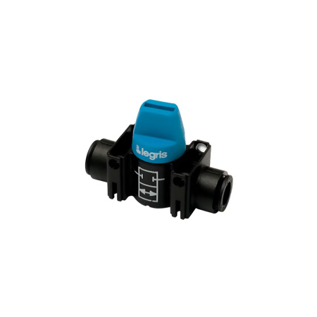 MINI-BALL VALVE 2/2 IN LINE D4